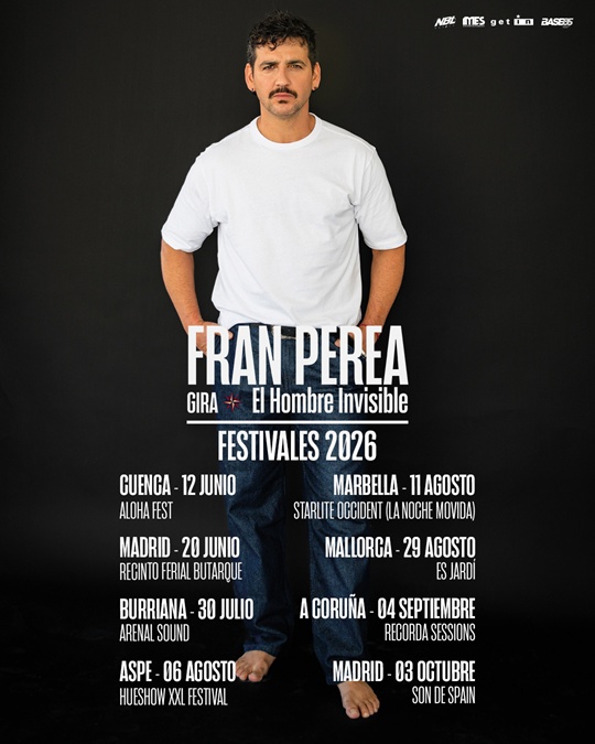 cartel gira Fran Perea