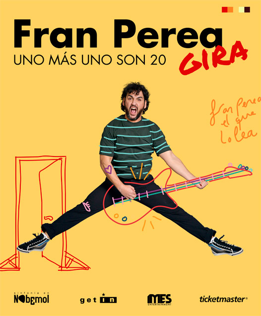 cartel concierto Fran Perea