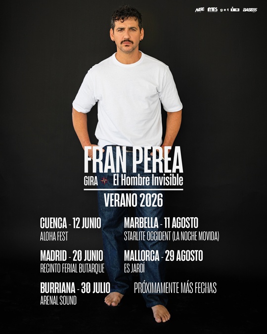cartel gira Fran Perea